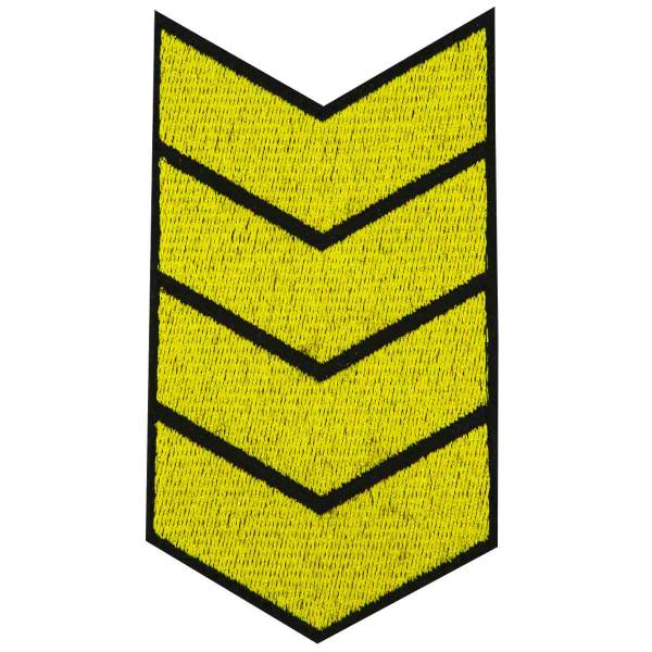 Знак - годичка ( нашивка шеврон ) нарукавный за выслугу лет ( по годам службы ) 20 лет вышитый на липучке (2508020) - HAKKI