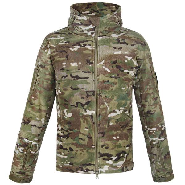 Куртка GARSING ( ГАРСИНГ ) Дозорный-2 Heavyweight fleece GSG-8 CAMO-MULTI (1105056) - HAKKI