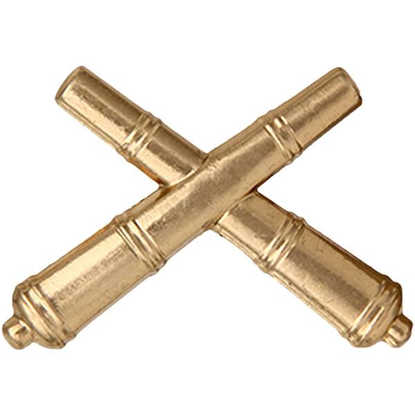 Эмблема ( знак ) петличная ( петлица ) РВиА золотистая (2102038) - HAKKI