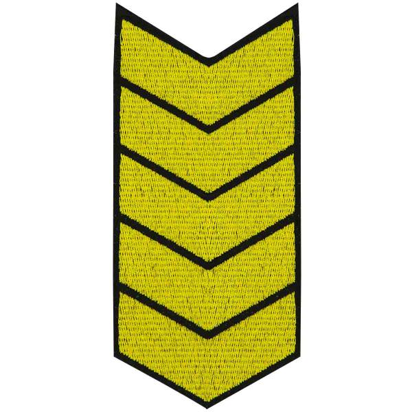 Знак - годичка ( нашивка шеврон ) нарукавный за выслугу лет ( по годам службы ) 25 лет вышитый на липучке (2508025) - HAKKI