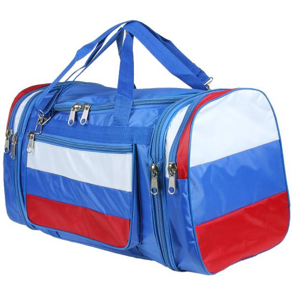 Сумка раздвижная Триколор с боковым карманом 50 л. 10м (3310083) - HAKKI