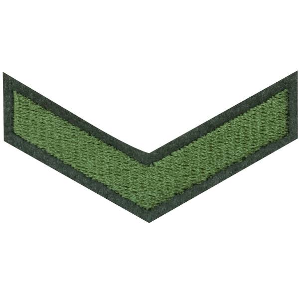 Знак - годичка ( нашивка шеврон ) нарукавный за выслугу лет ( по годам службы ) 1 год полевой вышитый (2508108) - HAKKI