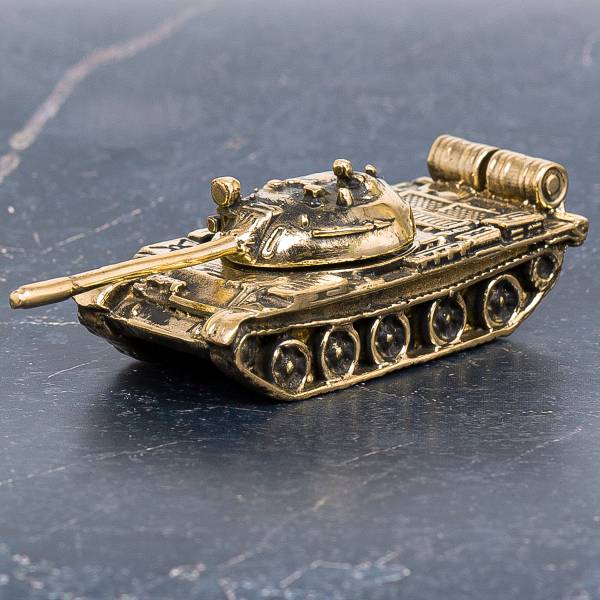 Модель танка Т-55 80х30х23 мм (4901043) - HAKKI