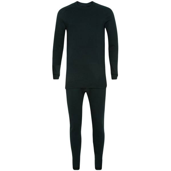 Термобелье NordKapp AVI-OUTDOOR мужское Comfort однослойное фуфайка+кальсоны черное (1206037) - HAKKI