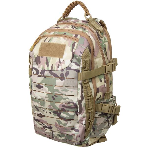Рюкзак TAC тактический системы MOLLE ( МОЛЛЕ ) 27х46х28 35 л камуфлированный camo-multi (3306052) - HAKKI