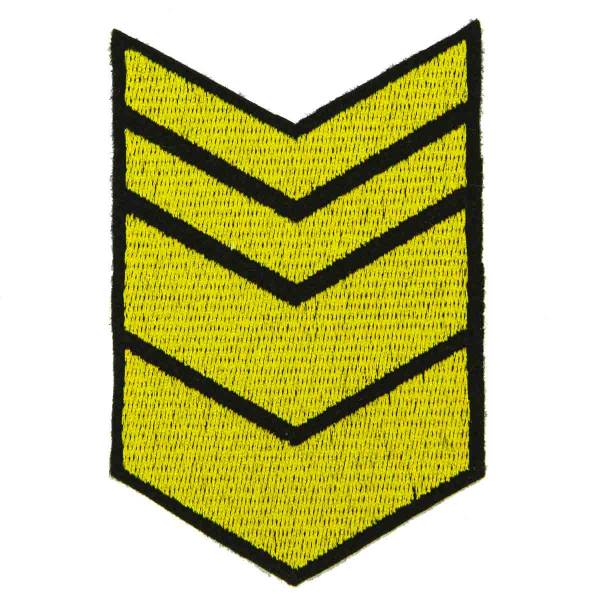 Знак - годичка ( нашивка шеврон ) нарукавный за выслугу лет ( по годам службы ) 12 лет вышитый (2508037) - HAKKI