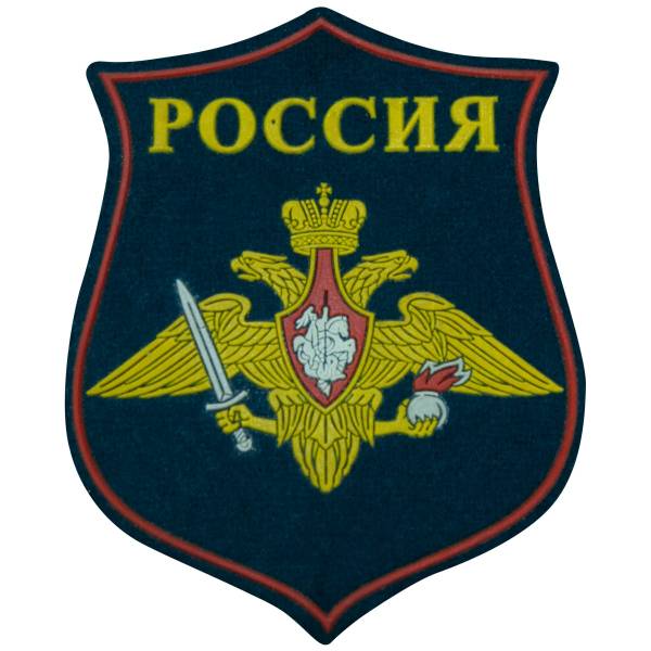 Нашивка ( шеврон ) на рукав Сухопутные войска 8х7 пластизолевая морская волна (2503995) - HAKKI