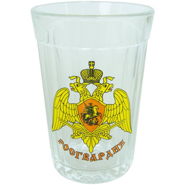 Стакан граненый с символикой Росгвардия России (4609130) - HAKKI