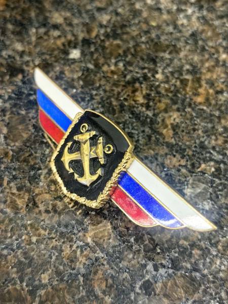 Знак должностной Командующего оперативно-тактическим объединением ВМФ закрутка (2309043) - HAKKI