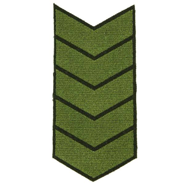 Знак - годичка ( нашивка шеврон ) нарукавный за выслугу лет ( по годам службы ) 25 лет полевой вышитый (2508100) - HAKKI