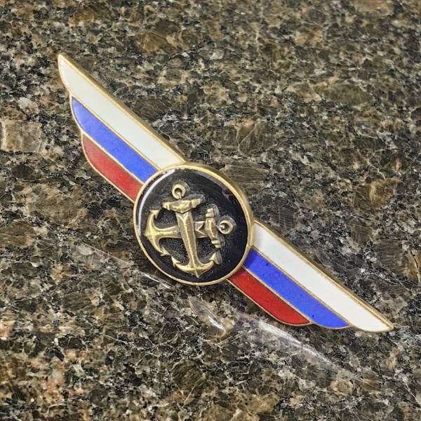 Знак должностной Начальника рода сил ВМФ закрутка (2309055) - HAKKI