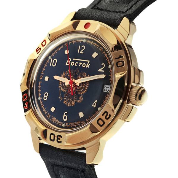 Часы наручные Восток ( Vostok ) Командирские с символикой Герб России 439770 (4105007) - ВОЕНТОРГ ТЫЛОВИК