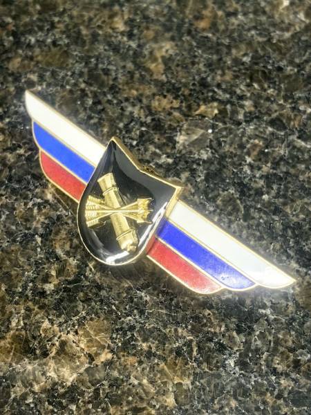 Знак должностной Командира учебной воинской части закрутка (2309051) - HAKKI