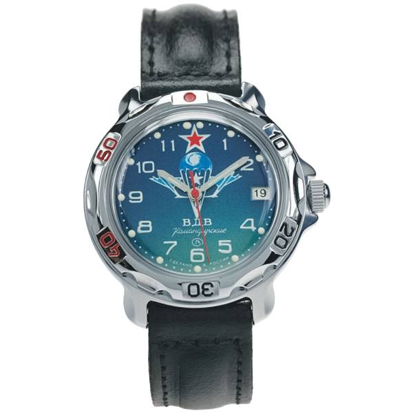 Часы наручные Восток ( Vostok ) Командирские с символикой ВДВ СССР 811818 (4105010) - ВОЕНТОРГ ТЫЛОВИК
