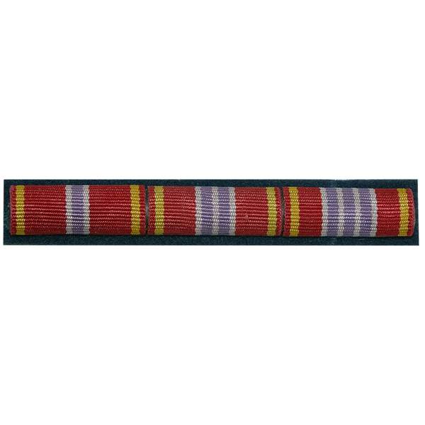 Планка №3 ФСИН За отличие в военной службе 1 2 и 3 степени пришивная синяя (2405141) - HAKKI
