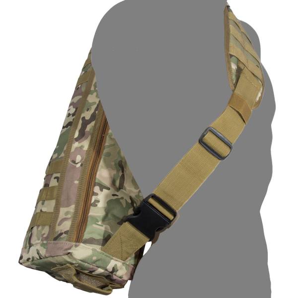 Рюкзак TAC тактический однолямочный камуфлированный 15х53х23 20 л camo-multi (3306947) - ВОЕНТОРГ ТЫЛОВИК