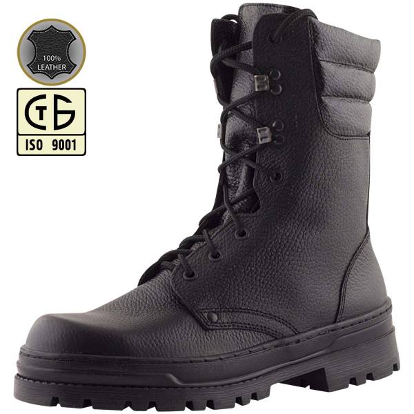 Ботинки с высоким берцем ( берцы ) GARSING ( ГАРСИНГ ) RANGER 7011 специальные демисезонные черные (1502298) - HAKKI