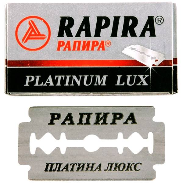 Лезвие для бритья Rapira Platinum Lux 5 шт (3502001) - HAKKI