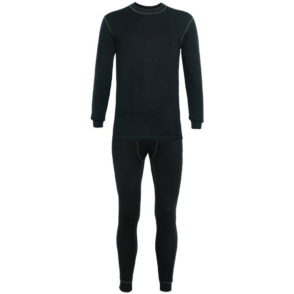 Термобелье NordKapp AVI-OUTDOOR мужское Artic 9004 BН трехслойное фуфайка+кальсоны черное (1206038) - HAKKI