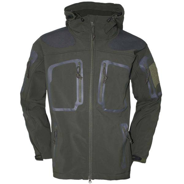 Куртка Tactical Frog SoftShell демисезонная ветровлагозащитная мембрана TF-SFSL-03 олива (1105113) - HAKKI