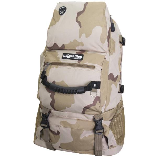 Рюкзак Locallion туристический камуфлированный Outdoor 53х32х23 40 л буря в пустыне (3306156) - HAKKI