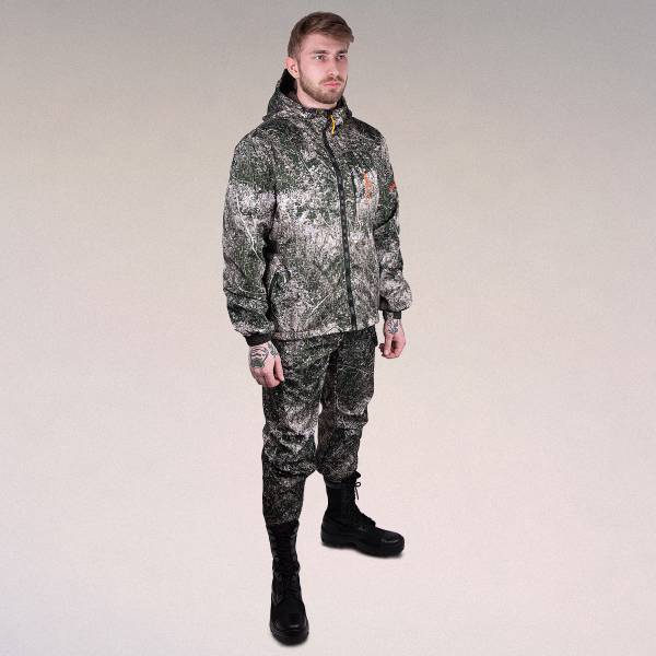 Костюм камуфлированный ( камуфляж ) SPECI.ALL RAF демисезонный лес (1107175) - HAKKI