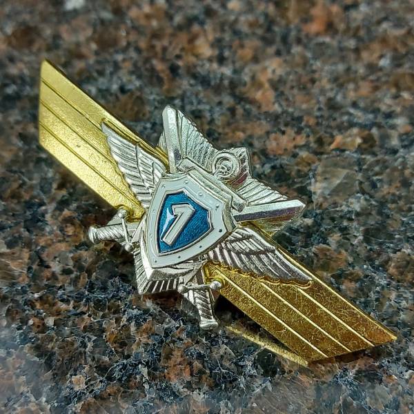 Знак нагрудный Классность для контрактников МО ( ВС ) РФ Классный специалист 1 класс закрутка (2301857) - HAKKI