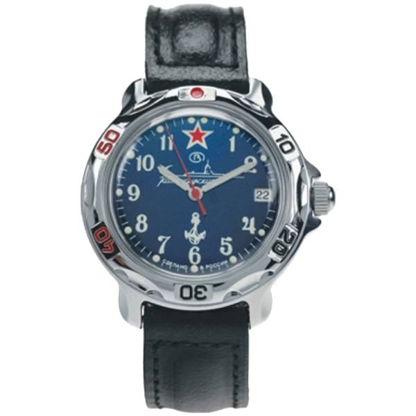 Часы наручные Восток ( Vostok ) Командирские с символикой ВМФ подводные силы 811289 (4105009) - ВОЕНТОРГ ТЫЛОВИК