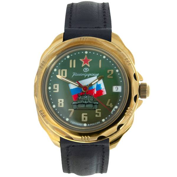 Часы наручные Восток ( Vostok ) Командирские с символикой Танковые войска 219435 (4105072) - HAKKI