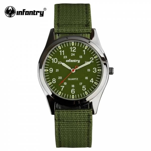 Часы наручные INFANTRY ( ИНФАНТРИ ) мужские милитари ( military ) кварцевые IN-018-G-N темно-серые (4107016) - ВОЕНТОРГ ТЫЛОВИК