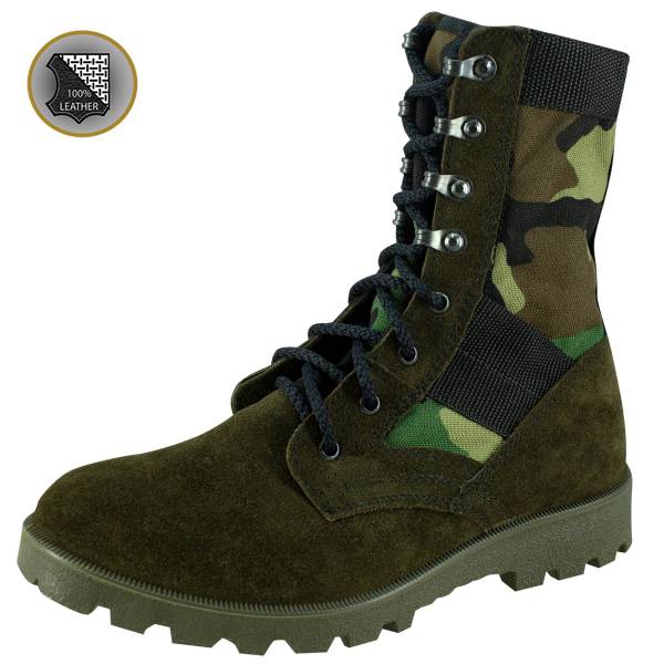 Ботинки с высоким берцем ( берцы ) GARSING ( ГАРСИНГ ) TACTICS COYOTE 05108 К облегченные камуфлированные нато (1502272)   - HAKKI