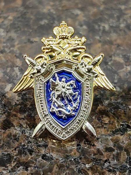 Знак фрачный СЛЕДСТВЕННЫЙ КОМИТЕТ РФ 24 мм (2302200) - HAKKI