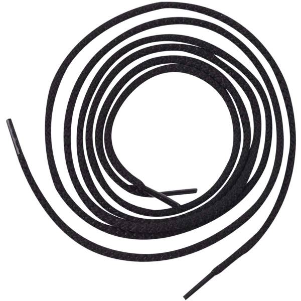 Шнурки капроновые для ботинок 0,8 м черные (1509001) - HAKKI