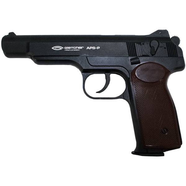 Пистолет пневматический Gletcher APS-P ( Plastic ) ( Стечкин ) 47169 177 4.5 (3106045) - ВОЕНТОРГ ТЫЛОВИК