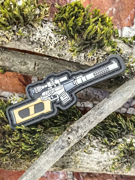 Нашивка ( шеврон патч patch ) тактическая ВСС 3D PVC на липучке 8х2,5 (2504414) - HAKKI