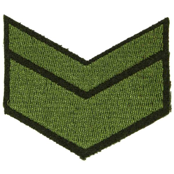 Знак - годичка ( нашивка шеврон ) нарукавный за выслугу лет ( по годам службы ) 6 лет полевой вышитый (2508081) - HAKKI