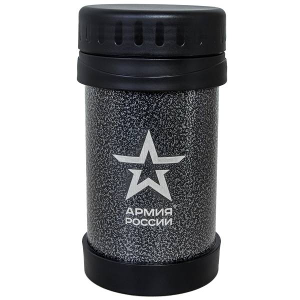 Термос с символикой АРМИЯ РОССИИ by THERMOS Патрон пищевой с ложкой с широким горлом 0,5 л (3409035) - HAKKI