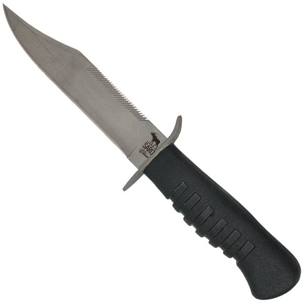 Нож туристический САРО ( SARO ) разделочный НР-43 AUS6 в чехле (3917092) - HAKKI