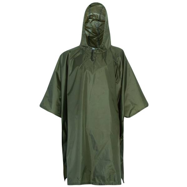 Плащ-накидка NordKapp AVI-OUTDOOR PONCHO ( ПОНЧО ) дождевик ветровлагозащитный ( ВВЗ ) с капюшоном в чехле оливковый (1117026) - HAKKI