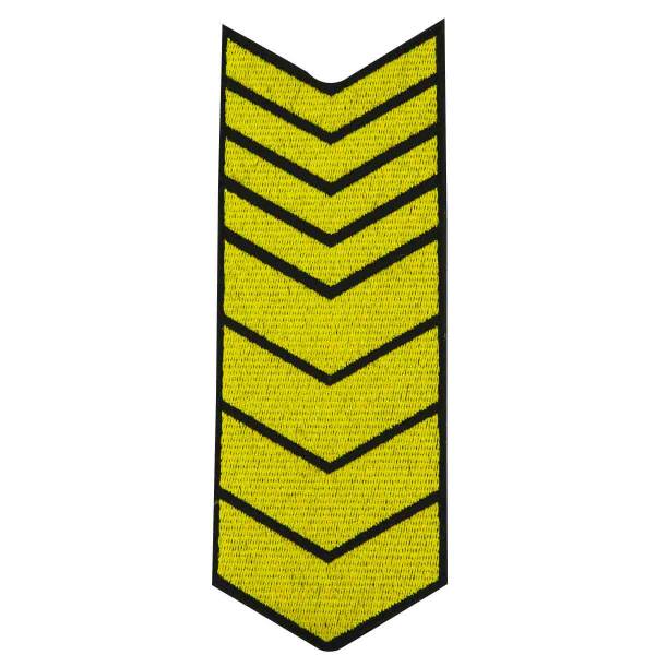 Знак - годичка ( нашивка шеврон ) нарукавный за выслугу лет ( по годам службы ) 24 года вышитый на липучке (2508024) - HAKKI