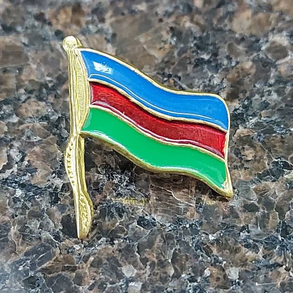 Знак фрачный Флаг ( флажок ) Кубанское казачество на флагштоке на пимсе (2302934) - HAKKI
