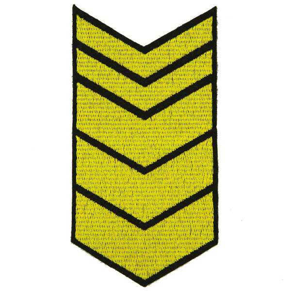 Знак - годичка ( нашивка шеврон ) нарукавный за выслугу лет ( по годам службы ) 17 лет вышитый (2508042) - HAKKI
