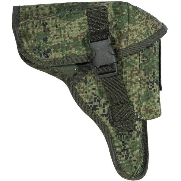 Кобура Азимут ( Azimut ) поясная КП-АПС MOLLE ( МОЛЛЕ ) камуфлированная цифра зеленая (3203930) - HAKKI