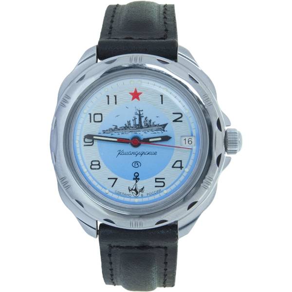 Часы наручные Восток ( Vostok ) Командирские с символикой ВМФ СССР 211879 (4105080) - ВОЕНТОРГ ТЫЛОВИК