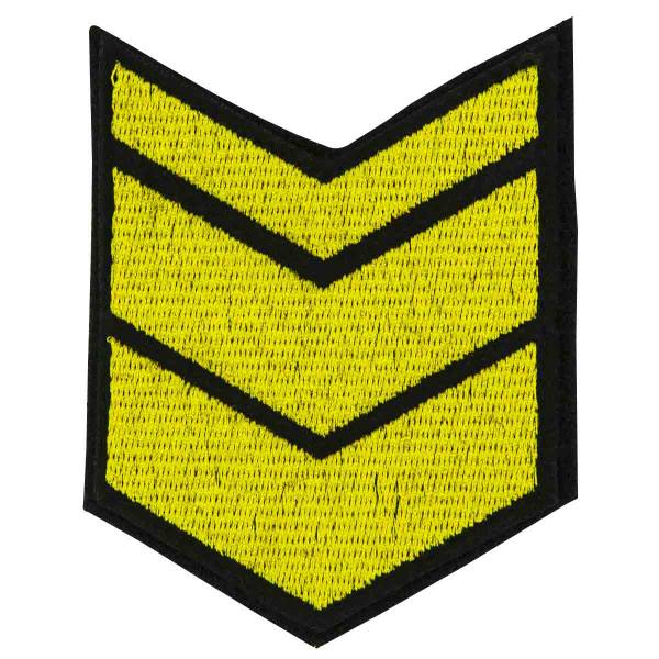 Знак - годичка ( нашивка шеврон ) нарукавный за выслугу лет ( по годам службы ) 11 лет вышитый на липучке (2508011) - HAKKI