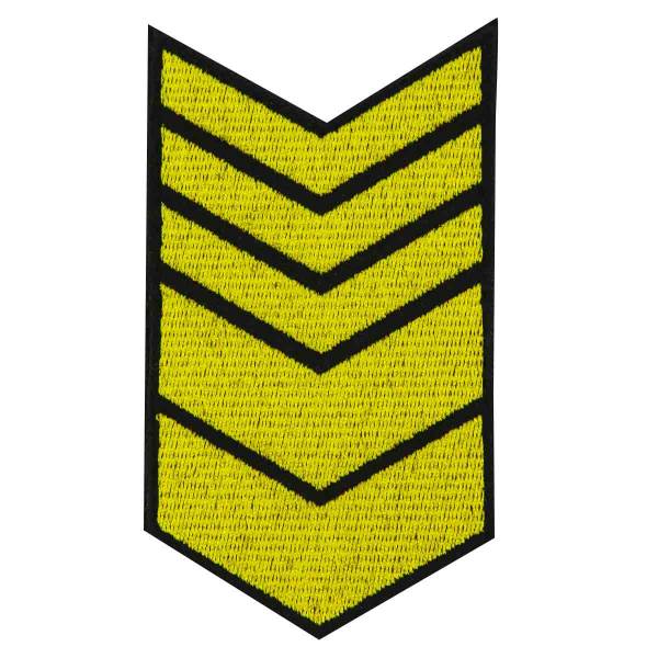Знак - годичка ( нашивка шеврон ) нарукавный за выслугу лет ( по годам службы ) 13 лет вышитый на липучке (2508013) - HAKKI