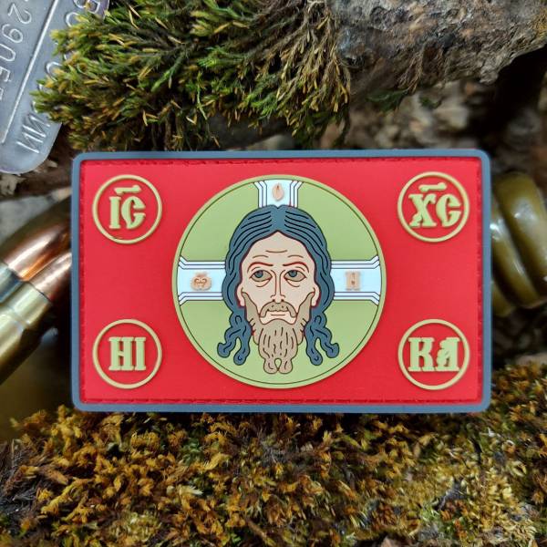 Нашивка ( шеврон патч patch ) тактическая СПАСИТЕЛЬ 3D PVC на липучке 8х5 (2504326) - HAKKI