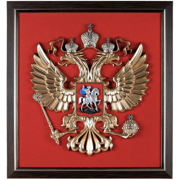 Панно РФ ( Герб РФ ) 400x420 (4406046) - HAKKI