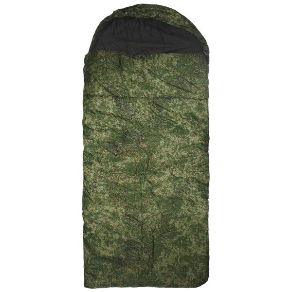 Мешок спальный ( спальник ) TRAFFIC ( ТРАФФИК ) Алтай-400 XXL СОС-А4к/xxl +15° -10° одеяло с капюшоном 225х180 400 г/кв.м. цифра зеленая (3307959) - ВОЕНТОРГ ТЫЛОВИК
