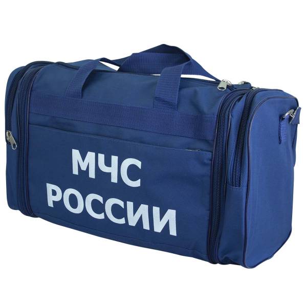 Сумка МЧС России с боковым карманом 50х28х25 35 л 10 м синяя (3310865) - HAKKI
